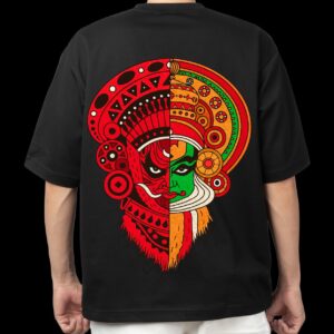 Black kerala styled tee